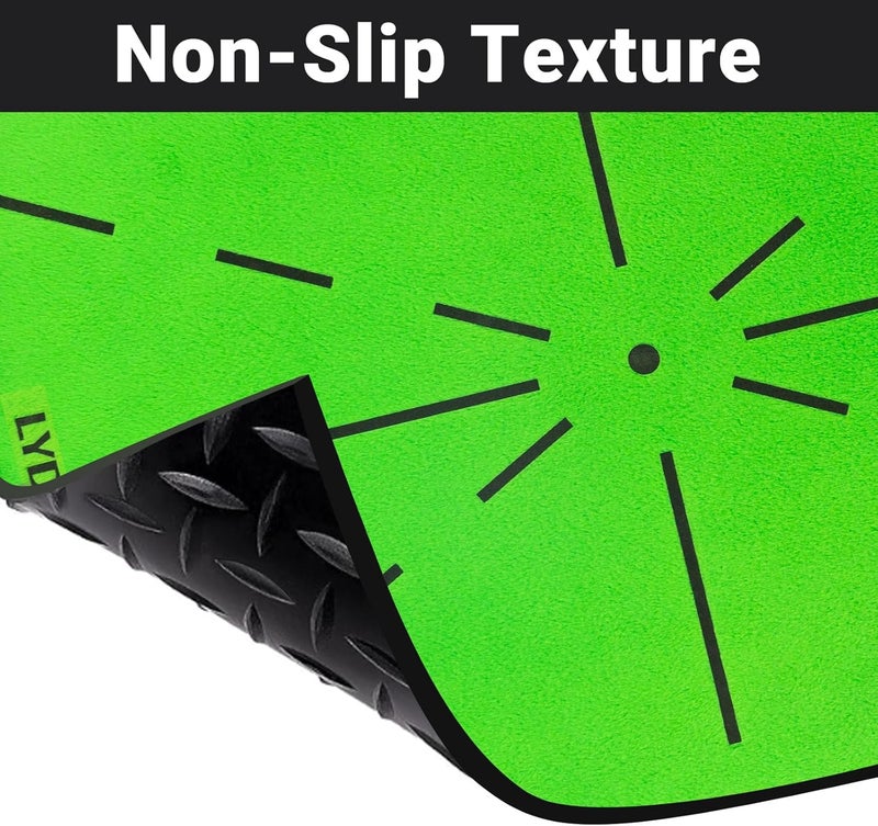 LYDARZ Portable Golf Swing Turf Mat – Lightweight Golf Practice Mat with Instant Feedback, Indoor and Outdoor Training Aid, Ideal Gift for Golfers - Image 4